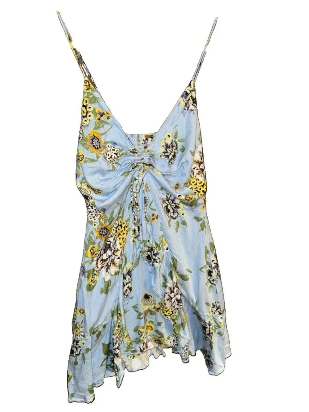 Free People Womens Multicolor Sleeveless Short Mini Dress Size Small